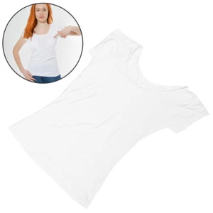 Sweat Pad Vest Man Women's Breathable Sports T-shirt Underarm Proof - Picture 1 of 12