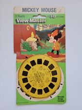 Mickey Mouse 3D View-Master 3 Reel Packet #3004 Toy Shop, Pluto Pointer, Tailor