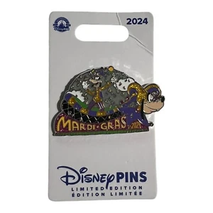 Disney Goofy Mardi Gras 2024 Pin - Picture 1 of 2