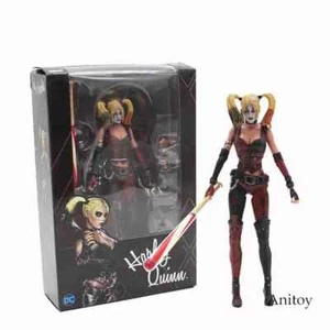 Figurine articulée de collection NECA DC Comics Batman Arkham City Harley Quinn - Imagen 1 de 6