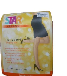 Spanx Star Power Tout and About Shaping Skirt 2174 Backdrop Black Size S - Picture 1 of 7
