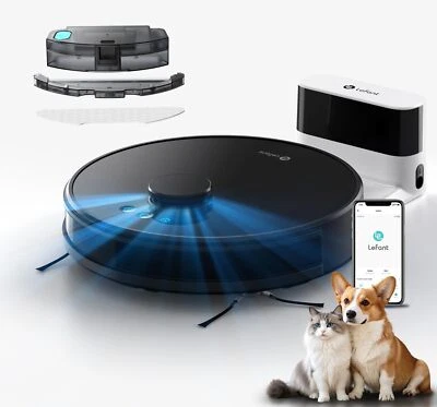 Lefant Robot Aspirapolvere Con Funzione Pulizia Robot Aspirapolvere Robot Pulitore M1 - Immagine 1 di 4