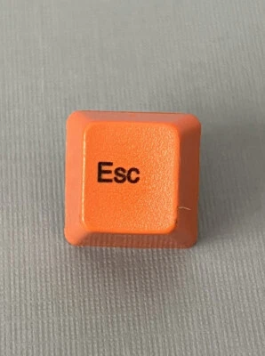 Tapa Llave ESC Naranja para IBM Modelo M Repuesto Unicomp TOTALMENTE NUEVA Foto 1 de 4