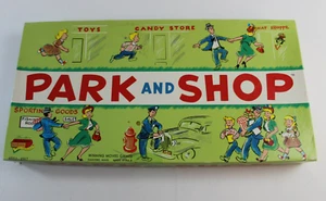 Vtg Park and Shop Board Game Milton Bradley 2005 Classic Reproduction Complete - Picture 1 of 6