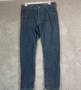 Jeans BullHead Fairfax slim affusolato uomo 36x34 bottoni mosca preppy casual 36x30 - Foto 1 di 17