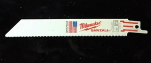 Milwaukee Sawzall Reciprocating Saw blade 18TPI for Metal 6" 5182 - Picture 1 of 2