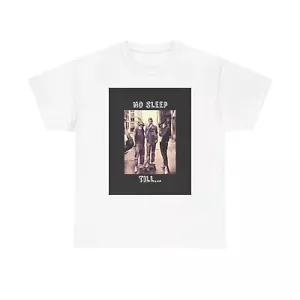 Custom Heavy Cotton T-Shirt: No Sleep Till… - Picture 1 of 5