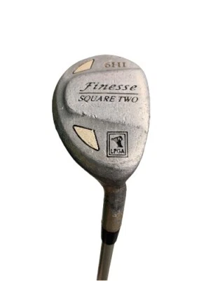 LPGA Finesse Square Two 6 Hybrid Iron Right Hand Graphite Ladies Flex - Image 1 of 4