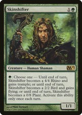 Skinshifter Magic 2012 / M12 PLD Green Rare MAGIC THE GATHERING CARD ABUGames