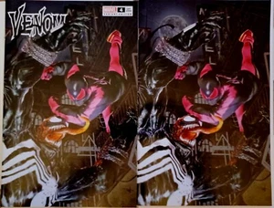 VENOM (#4) TURINI EXCLUSIVE MILES MORALES TRADE VAR SET LTD VIRGIN 1K TRADE 3K  - Picture 1 of 11