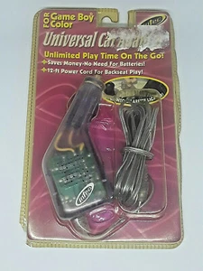 1991 Intec Universal Car Adapter 4 Nintendo Game Boy Color, Some Package Damage - Picture 1 of 6
