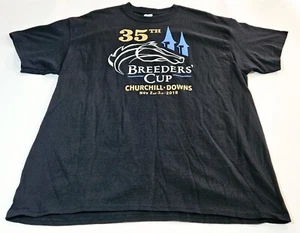 Camiseta Breeders' Cup 35 2018 negra talla XL - NUEVA - Imagen 1 de 4