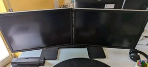 Doppio Monitor dell u2413f 24 pollici con Staffa Supporto Doppio Monitor Dell - Foto 1 di 2