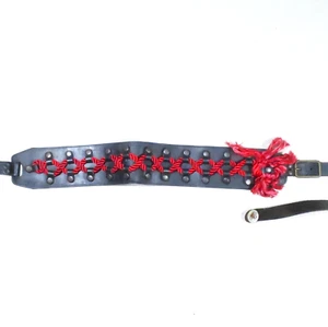 RAR: Vintage Nieten Echtleder Sattel Gitarrengurt - 3" breit - Bild 1 von 18