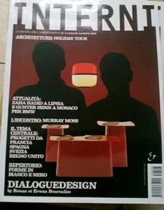Rivista INTERNI la rivista dell'arredamento numero 8 luglio agosto 2005 - Picture 1 of 1