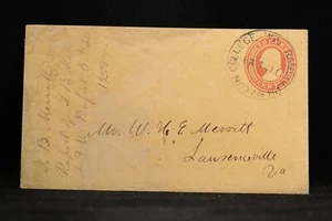 Virginia: Randolph Macon College 1858 Cover + Letter, DPO Mecklenburg Co - Picture 1 of 6