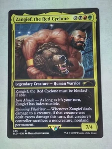 MTG  Zangief, the Red Cyclone   - SLD / 435 -  Street Fighter　( LP Condition ) - Picture 1 of 2