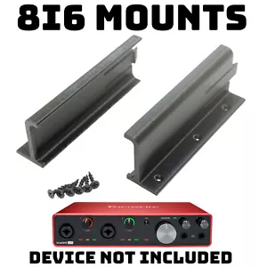 Desk / Wall Mounting Bracket Mount set for Focusrite Scarlett 8i6 3rd Gen - Picture 1 of 10