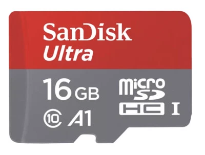 16 GB SanDisk Ultra Micro SD Card Class 10 SDHC Memory Card 98MB/s Class 10 UK - Image 1 of 4
