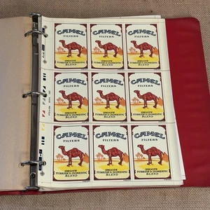 VTG Cigarette Store Display 200+ Stickers Decal Advertising Camel Salem Winston - Picture 1 of 20