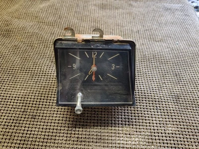 Pontiac Catalina Bonneville 1969 1970 conjunto de reloj de tablero original con perilla #2 Foto 1 de 4