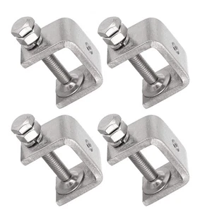 4Pcs 304 Stainless Steel C Clamp 1 Inch Tiger Clamp Woodworking Clamp Heavy D... - Picture 1 of 8