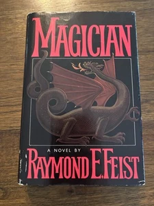 Magician By Raymond Feist 1982 BCE HCDJ - Picture 1 of 12