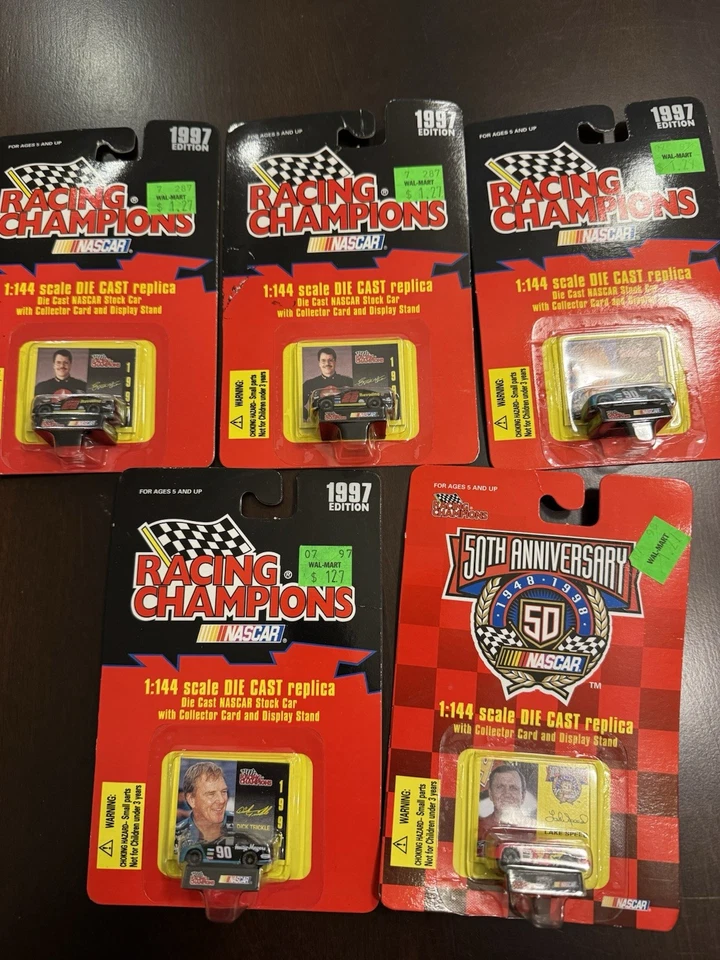 NASCAR гонки чемпионов 1997 издание масштаб 1:144 копия (5 автомобилей) - новый - Изображение 1 из 4