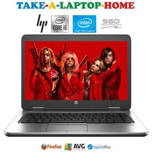 HP EliteBook i5 Laptop 256Gb SSD Light Weight Stylish And Powerful - COMES BOXED - Picture 1 of 11