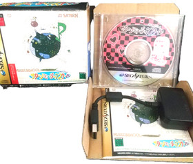 Saturn Music School Sega Saturn SS keyboard Practice Japan Import Tested Rare
