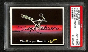 Sally Kellerman RARE Signed 1976 Topps Star Trek Card #19 PSA/DNA - Picture 1 of 4