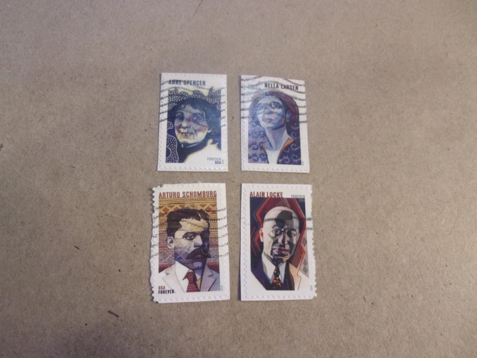 USA Used, 2020 Issue, Scott #5471-74, Voices of Harlem, Set of 4 - Image 1 of 1