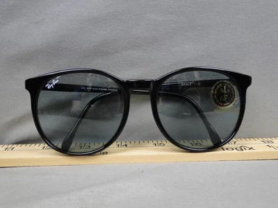 Vintage Ray Ban Sunglasses Style C Bausch & Lomb Black Frame France - Image 1 of 4