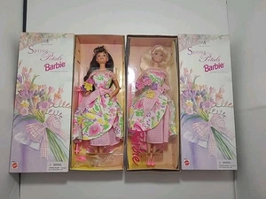 NEU IN BOX Spring Petals Barbie Puppe Avon Exclusive X2 Special Edition 1996 Nrfb - Bild 1 von 21