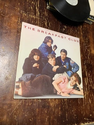 The Breakfast Club (Original Motion Picture Soundtrack) Vinyl Record (1985) VTG. - Image 1 of 4