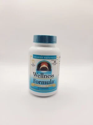 Source Naturals Wellness Formula 60 Cápsulas - Apoyo Inmunológico  Foto 1 de 3