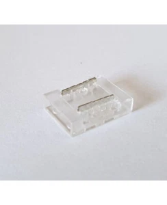 Tape to tape universal connector, 2-pin, 10mm pcb, no soldering - Picture 1 of 4