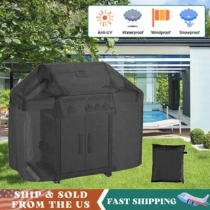 57" Heavy Duty BBQ Gas Grill Cover Barbecue Waterproof Outdoor Anti-UV Protector - Picture 1 of 8