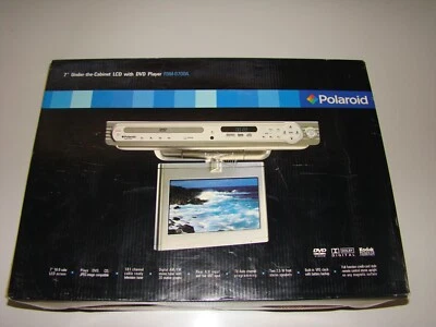 Reproductor de DVD Polaroid 7" debajo de la cabina LCD FDM-0700A Foto 1 de 4