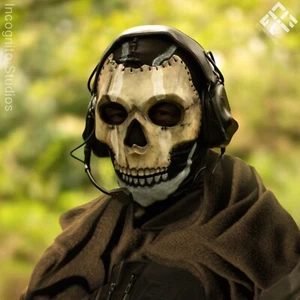 Jawbone Ghost Mask | Airsoft / Cosplay | Ghost Inspired (Replica) - Picture 1 of 3