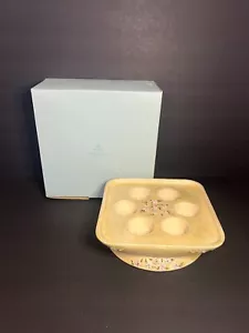 PartyLite P8014 Terrace Blossom Floral 3-Docht Multi Teelicht Kerzenhalter 8,25" - Bild 1 von 10
