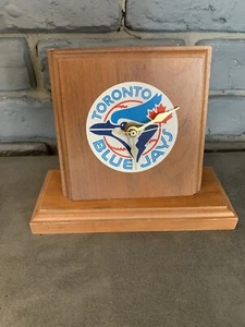 Toronto Blue Jays Baseball Wooden Clock EGO Trophies Vintage Sports Time  - Bild 1 von 8