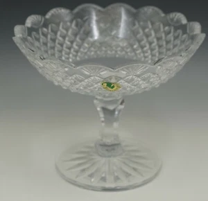 WATERFORD IRELAND CRYSTAL EMILY 7" COMPOTE - Imagen 1 de 7