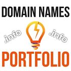 Domain Name Portfolio | Brandable .info Domains | 18 Total Names