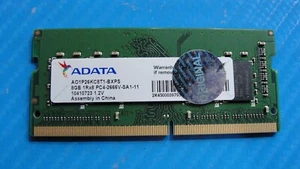 HP 17z-ca300 ADATA 8GB 1Rx8 PC4-2666V Arbeitsspeicher RAM SO-DIMM AO1P26KC8T1-BXPS - Bild 1 von 2