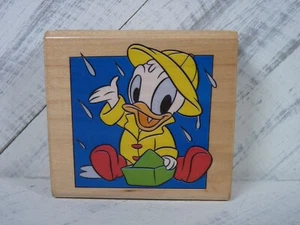 Disney Baby Donald Duck Frühling Holz Stempel A1687E - N2 - Bild 1 von 4