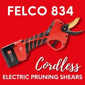 Felco 834 - Electric Pruning Shear with CUT SHIELD SYSTEM - Anti-Cutting System - Picture 1 of 8
