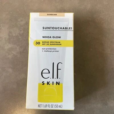 e.l.f. Cosmetics Suntouchable! Whoa Glow SPF 30 & Face Primer 1.69 oz - Image 1 of 4