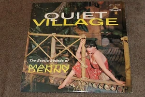 MARTIN DENNY (EX) 1959 Quiet Village (NM) Stereo Liberty Hawaiian LP LST7122 - Picture 1 of 5