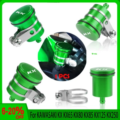 For KAWASAKI KX KX65 KX80 KX85 KX125 KX250 CNC Brake Tank Oil Cup Tire Valve Cap - Image 1 of 4